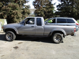 1993 TOYOTA TRUCK GRAY XTRA CAB 3.0L MT 4WD Z15076